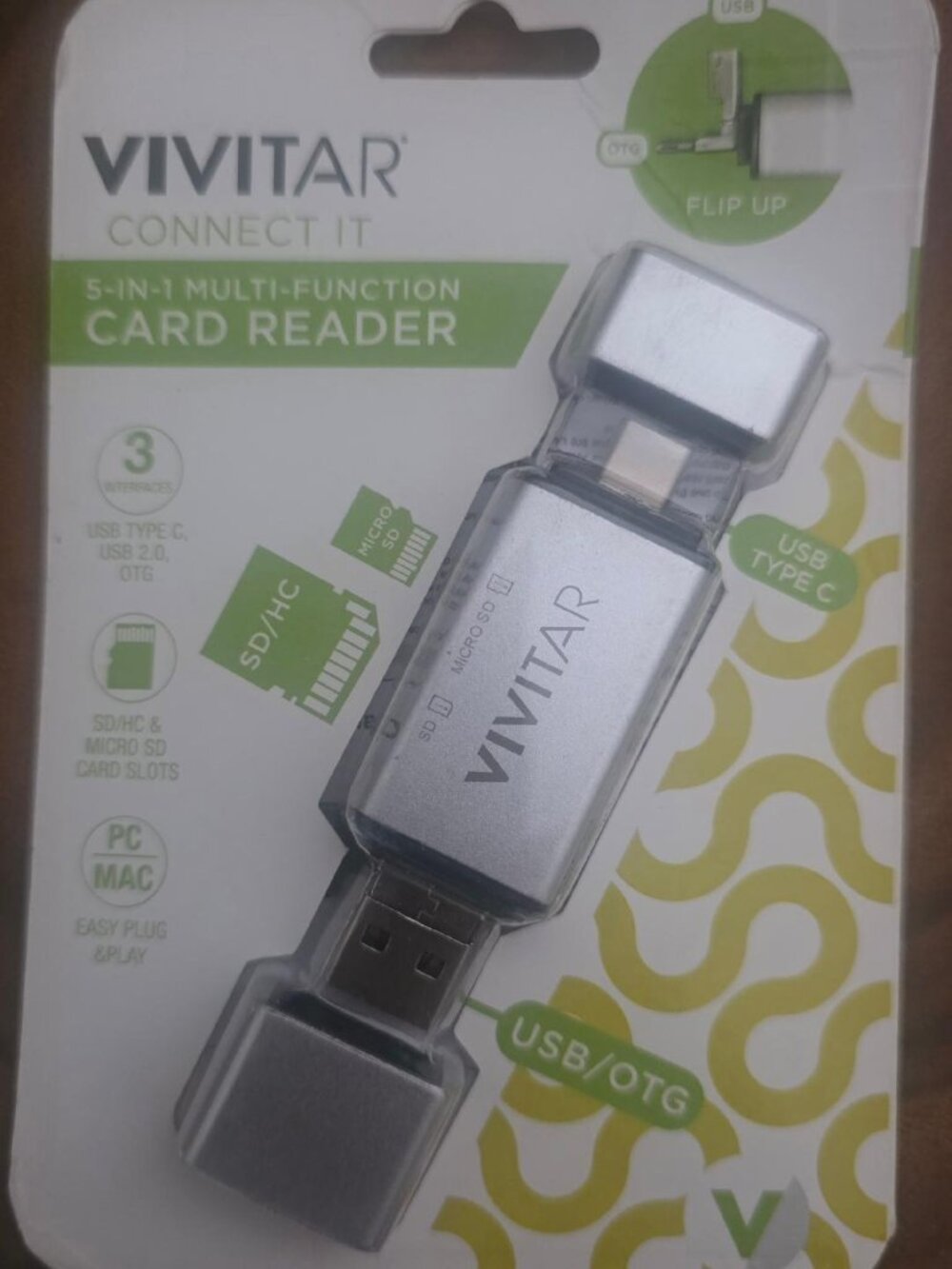 Vivitar VIV-RW-7101 5-1 Multi-Function Card Reader